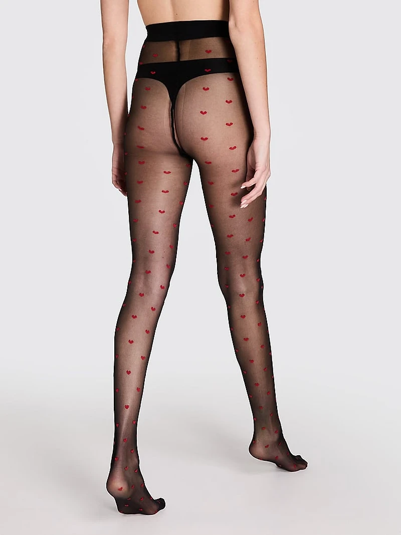 Red Heard Tights