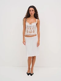 Blushing Blooms Bustier