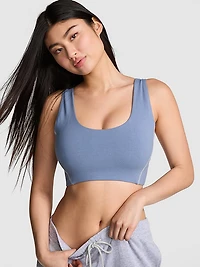 All-Day Cotton Scoop Sports Bra