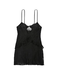 Dare to Dream Lace Flounce Mini Slip