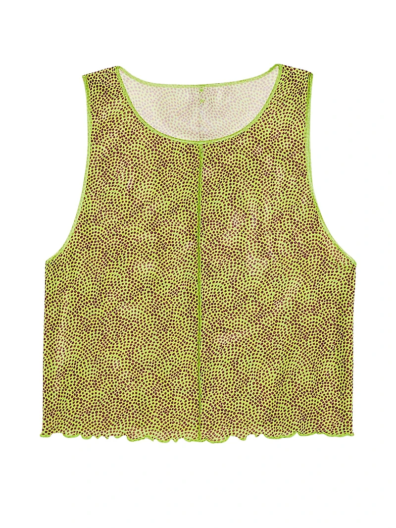 Beachwear Mesh Tank Top