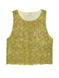 Beachwear Mesh Tank Top