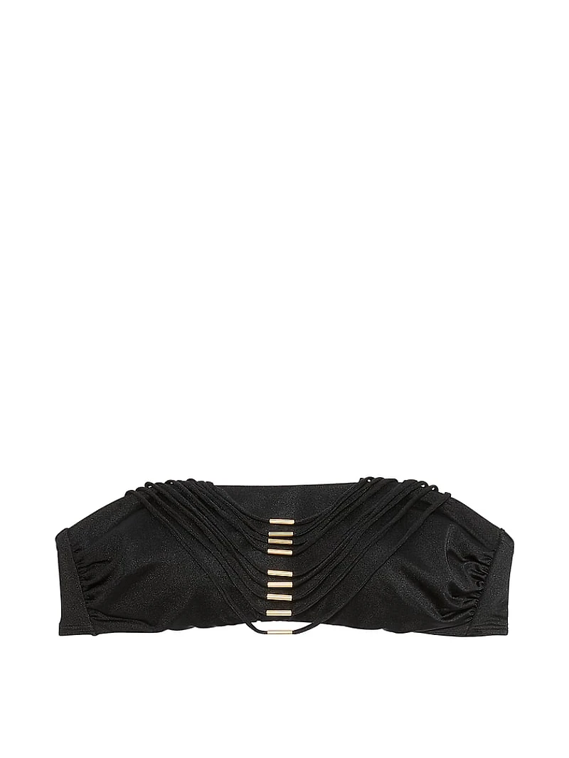VS Archives Strappy Hardware Bandeau Bikini Top