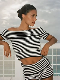 Lola Ribbed Knit Top