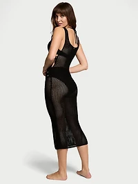Beachwear Crochet Midi Dress