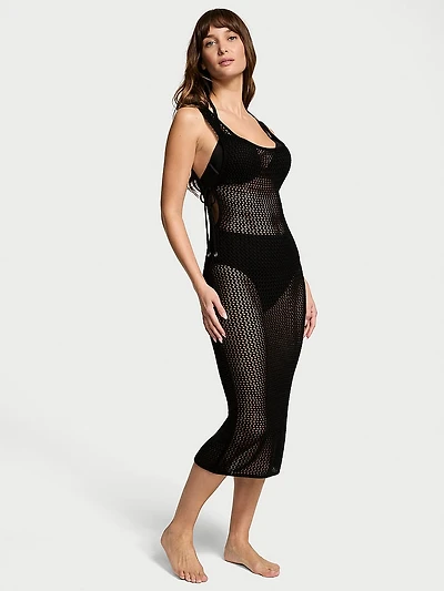 Beachwear Crochet Midi Dress
