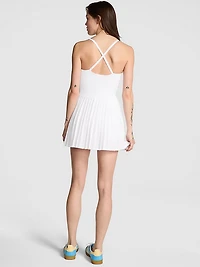 Tech Woven Pleated Tennis Dress