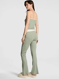 Lounge Ribbed Henley Cami & Pants Set