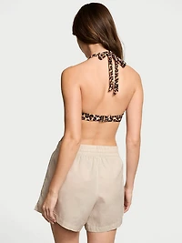 Beachwear Linen Cover-Up Shorts