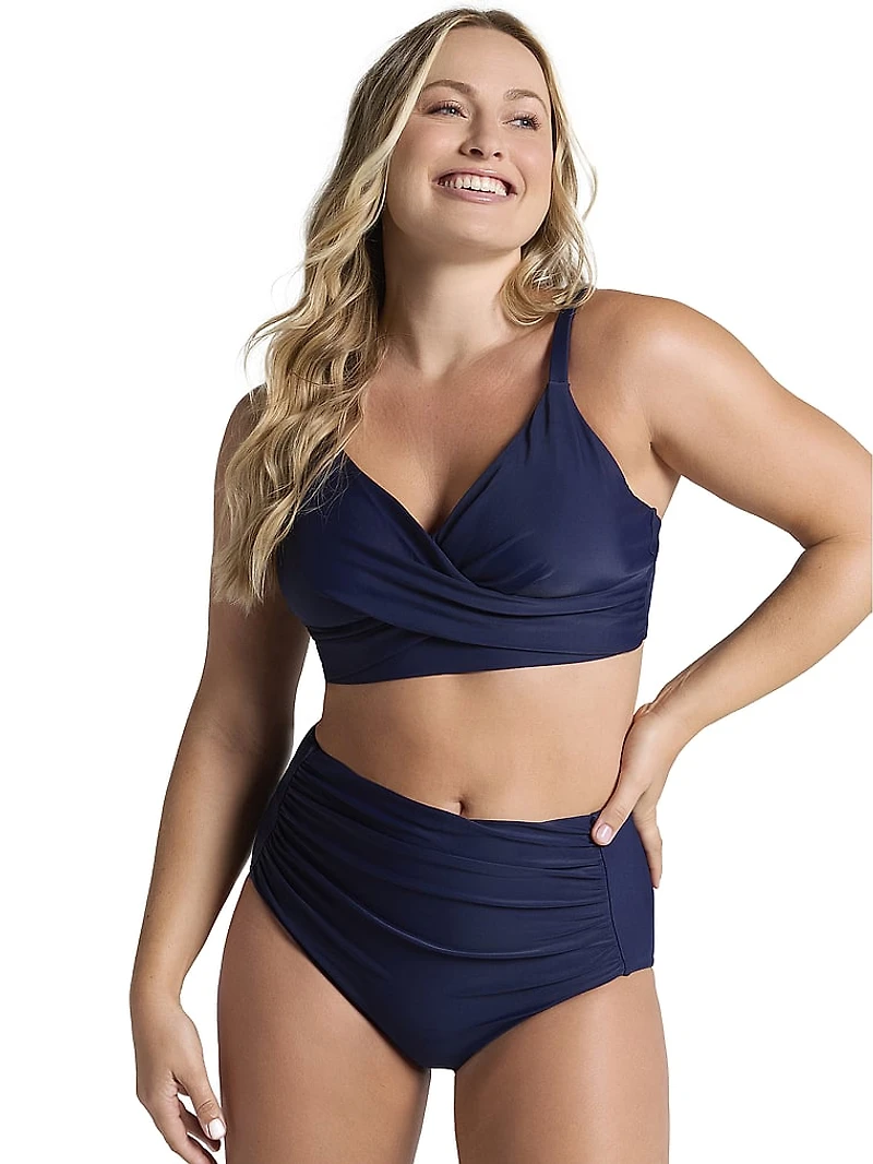 High-Waisted Slimming Bikini Bottom