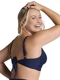 Criss-Cross Tie-Back Bikini Top