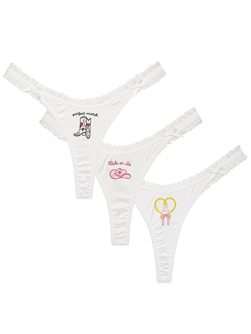 Bachelorette Thong Panty Pack