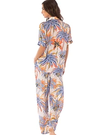 Dandelion Short-Sleeve Top & Pants Set