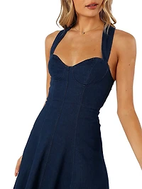 Everly Crossback Midi Dress