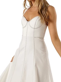 Everly Crossback Midi Dress