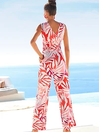 Tie-Shoulder Jumpsuit