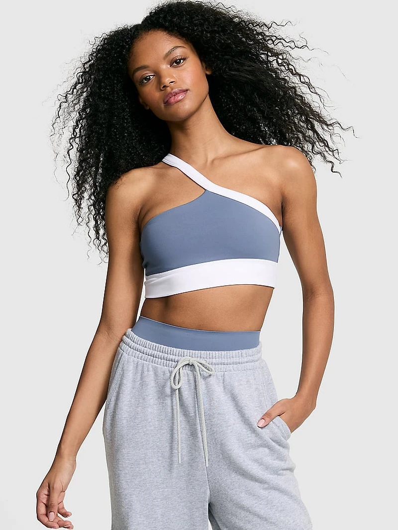 Relay One-Shoulder Sports Bra