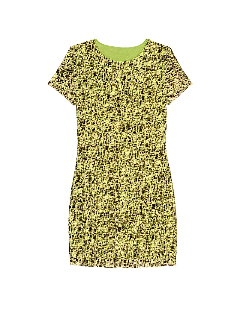 Beachwear Mesh Mini Dress