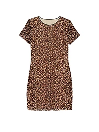 Beachwear Mesh Mini Dress