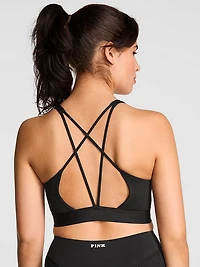 Relay Strappy Plunge Sports Bra