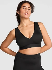 Relay Strappy Plunge Sports Bra