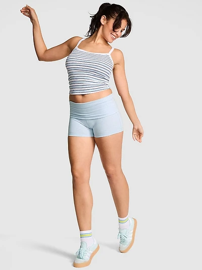 All-Day Cotton™ Foldover Bike Shorts