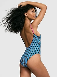 Front-Tie One-Piece Swimsuit