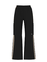 Tech Woven Wide-Leg Pants