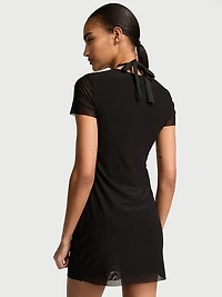Beachwear Mesh Mini Dress