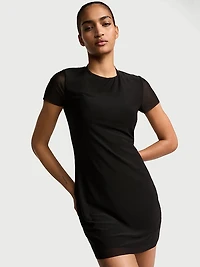 Beachwear Mesh Mini Dress