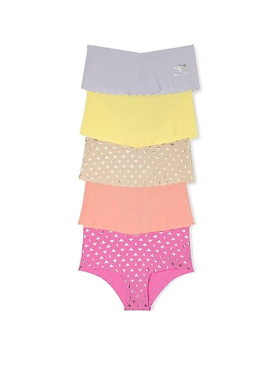 5-Pack No-Show Cheeky Panties