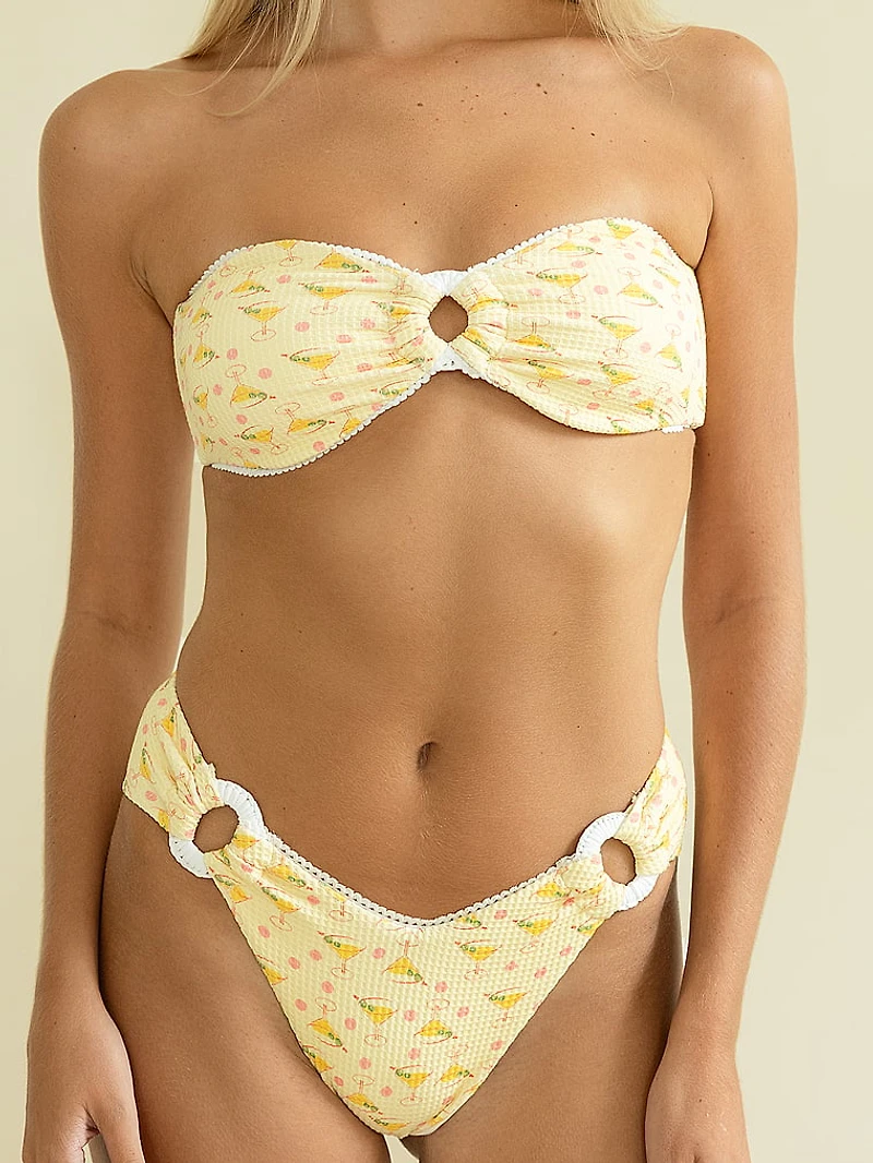 Lotus Strapless Top