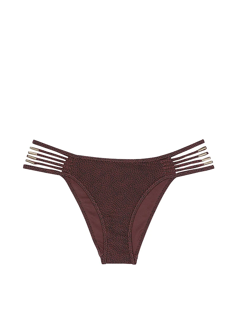 VS Archives Strappy Hardware Brazilian Bikini Bottom