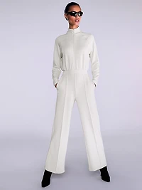 VSX Featherweight Knit Front- Zip Jumpsuit