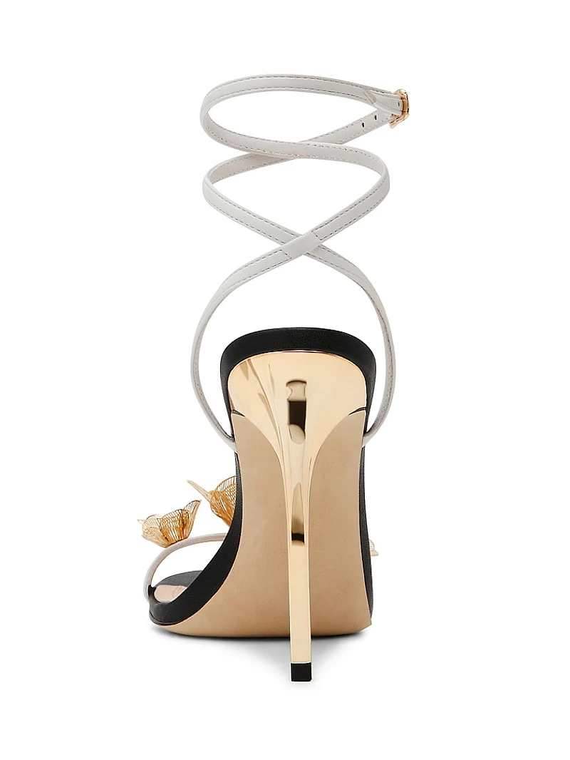 Sheila Floral Strappy Heel