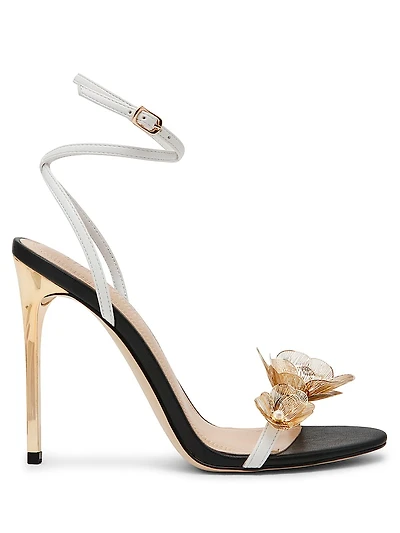 Sheila Floral Strappy Heel