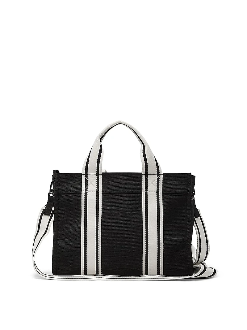 Mini Crossbody Canvas Tote Bag