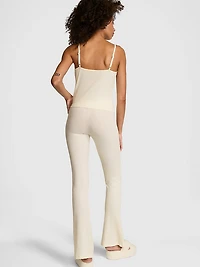 Lounge Ribbed Henley Cami & Pants Set