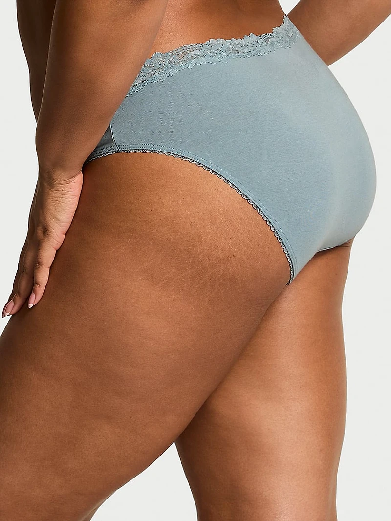 Stretch Cotton Bikini Panty