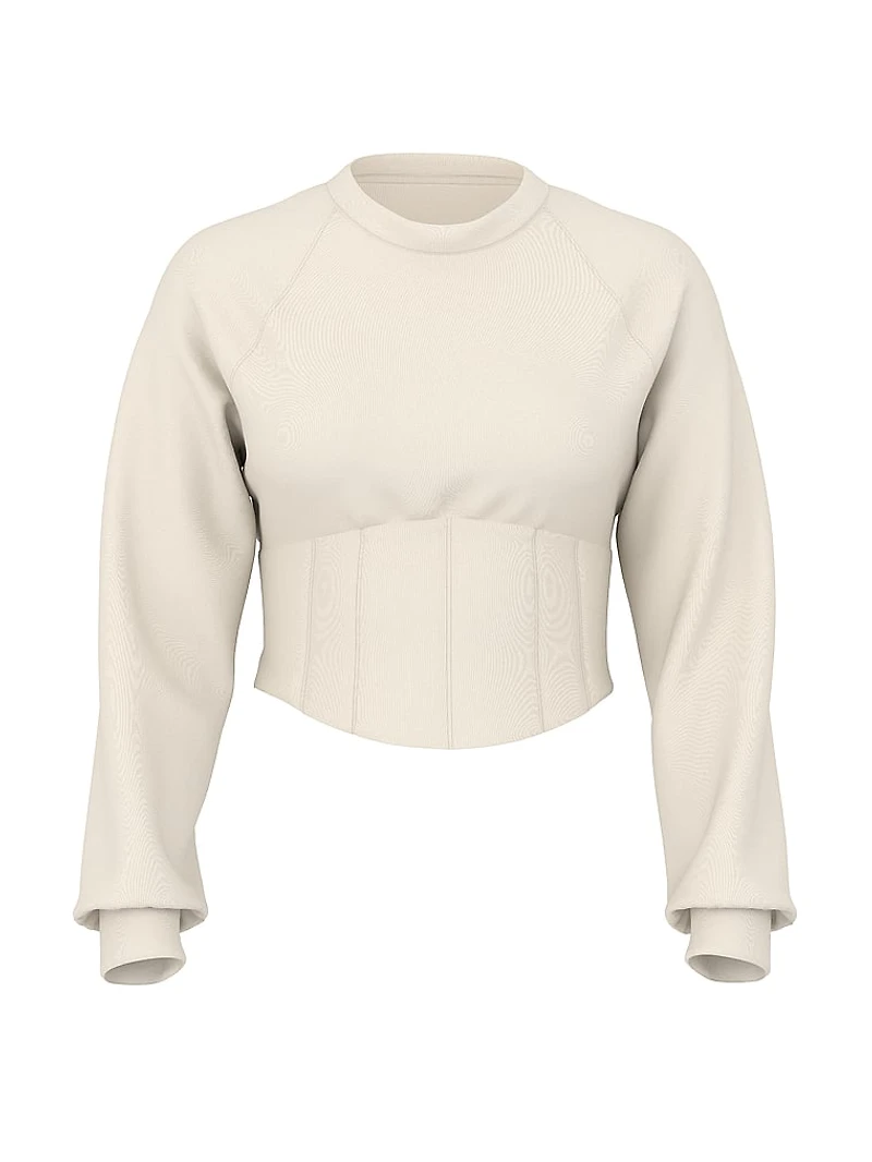 VSX Featherweight Knit Corset Crewneck