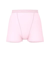 Logo Cotton Shimmer High-Waist Boyshort Panty