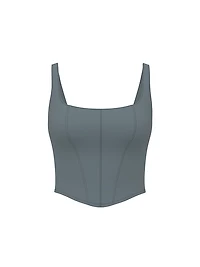 Featherweight Knit Corset Tank Top