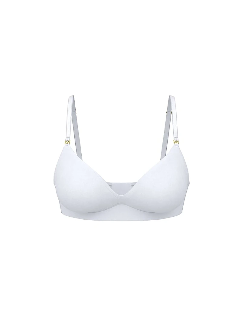 Smooth Wireless Push-Up Plunge Bra