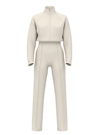 VSX Featherweight Knit Front- Zip Jumpsuit