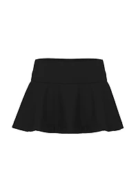 All-Day Cotton™ Foldover Skort