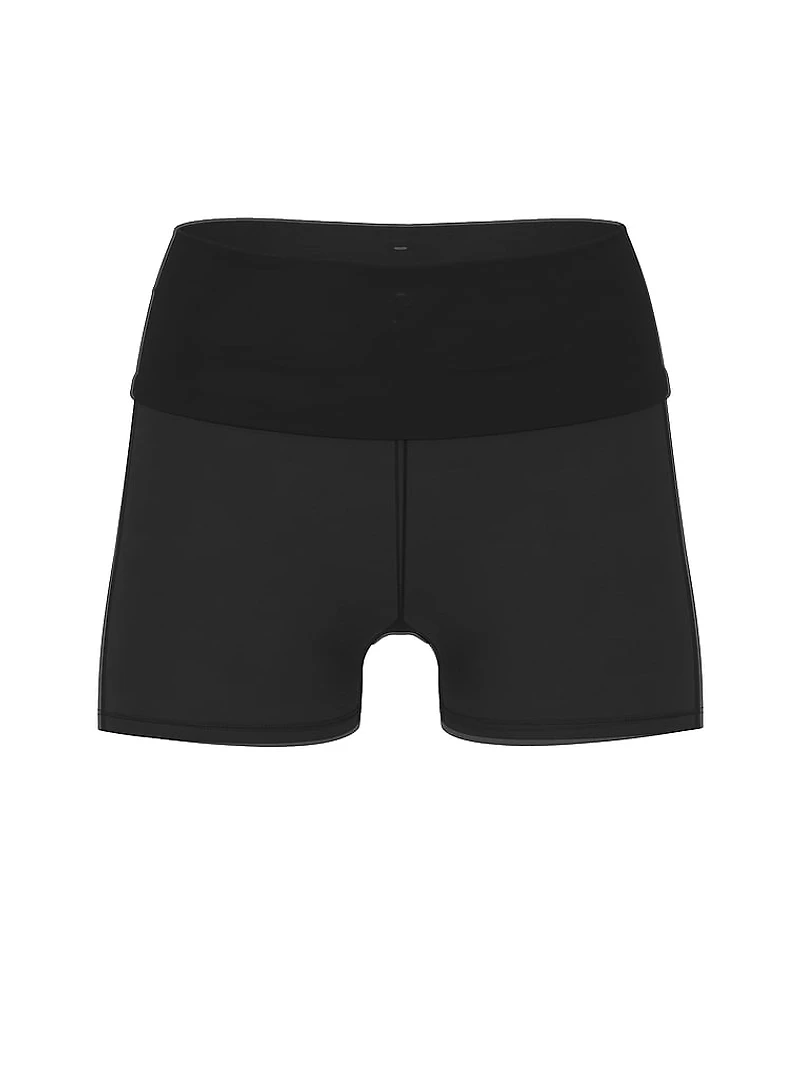 All-Day Cotton Foldover 3" Bike Shorts