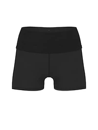 All-Day Cotton Foldover 3" Bike Shorts