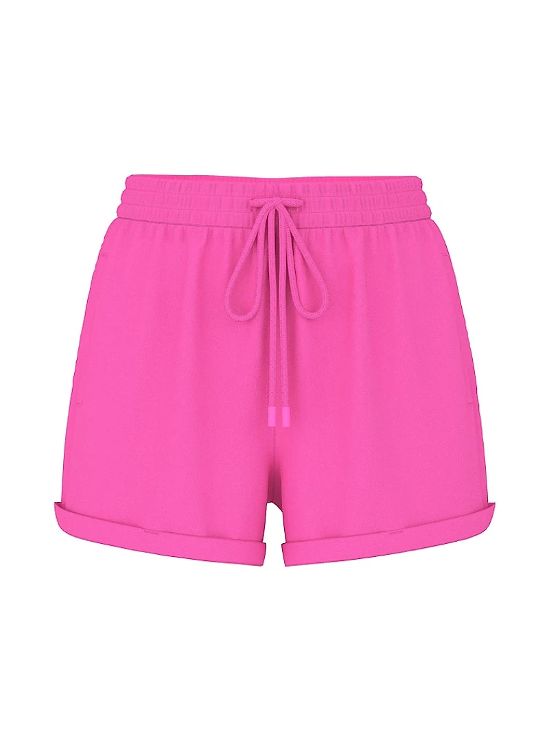 Fleece Rolled Hem Short
