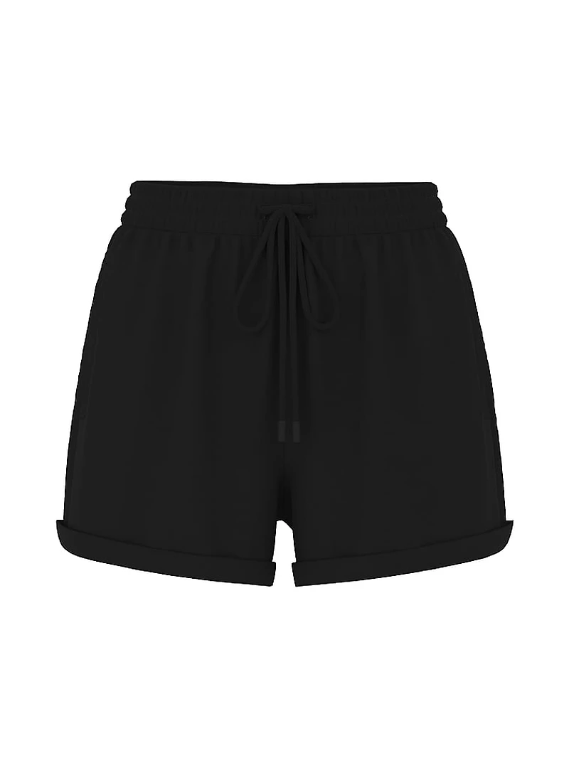 Fleece Rolled Hem Short