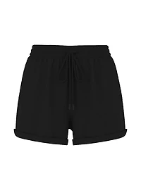 Fleece Rolled Hem Short